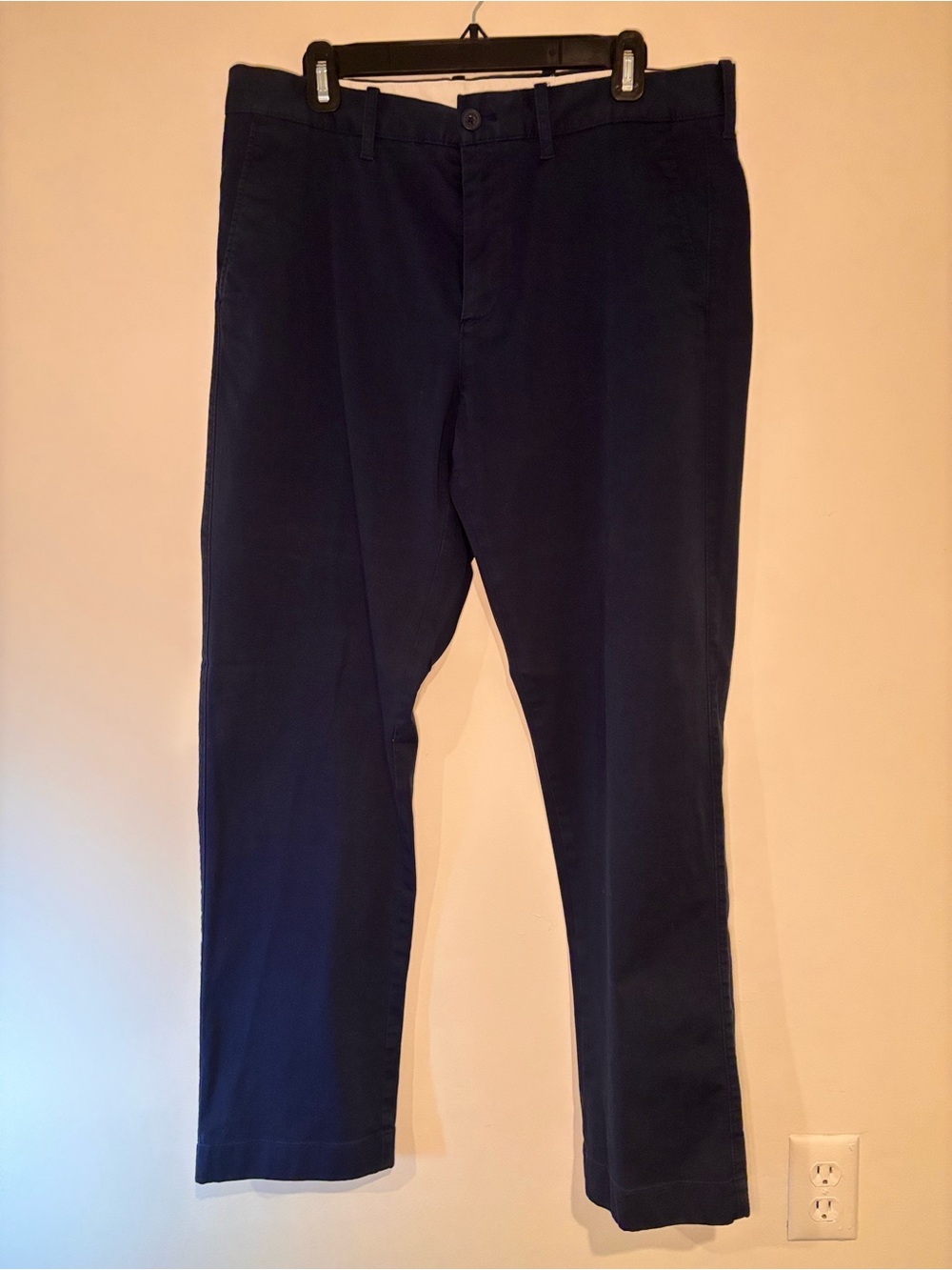 J Crew Flex 34x30 Classic Navy Chino Pants
